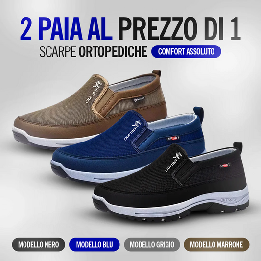2 PAIA AL PREZZO DI 1 – Scarpe Ortopediche Cammino